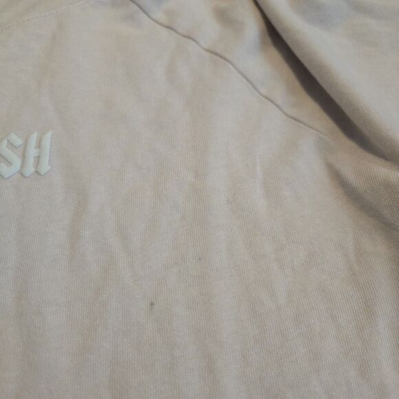 THE NASH COLLECTION Women’s Cropped Long Sleeve Small Beige Oversize - Picture 4 of 7